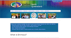 Desktop Screenshot of northqueensland.emmaus.org.au