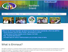 Tablet Screenshot of northerninland.emmaus.org.au