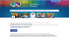 Desktop Screenshot of canberramonaro.emmaus.org.au